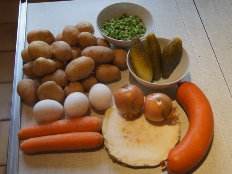 Rezept: Kartoffelsalat tschechischer Art Bild Nr. 4813 Kartoffelsalat tschechischer Art - Rezept - Bild Nr. 4813