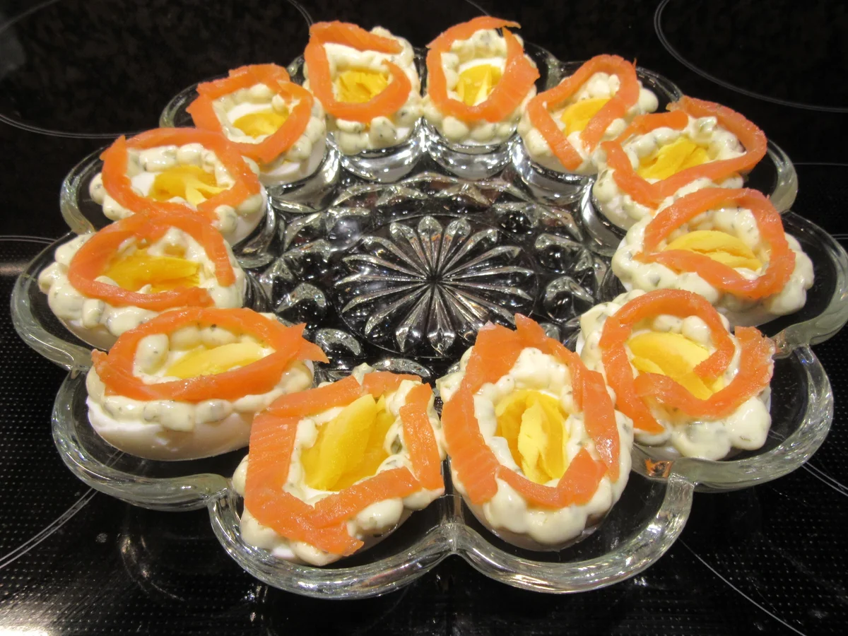 Rezept: Eier: Russische Eier, wie sie meine Ex-Schwiegermutter immer gemacht hat Bild Nr. 4815 Eier: Russische Eier, wie sie meine Ex-Schwiegermutter immer gemacht hat - Rezept - Bild Nr. 4815