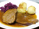 Hirschkeule in Pflaumensoße -NT-Gegart- - Rezept - Bild Nr. 4826