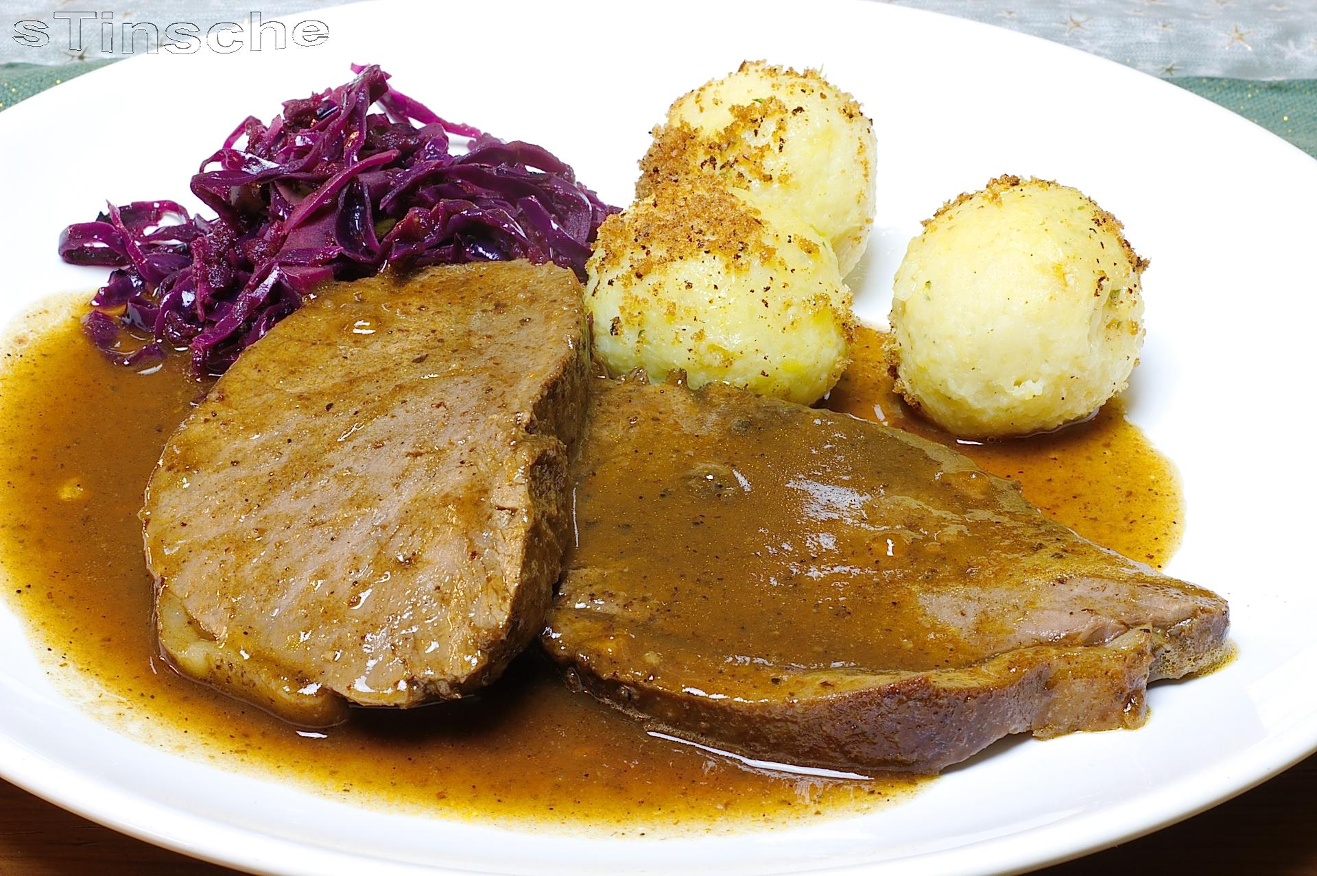 Hirschkeule in Pflaumensoße -NT-Gegart- - Rezept Von Einsendungen
sTinsche