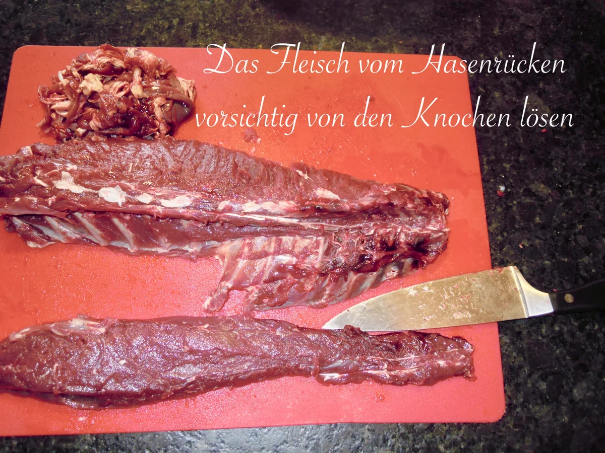 Rezept: Feldhase in feiner Orangensauce Bild Nr. 4823 Feldhase in feiner Orangensauce - Rezept - Bild Nr. 4823