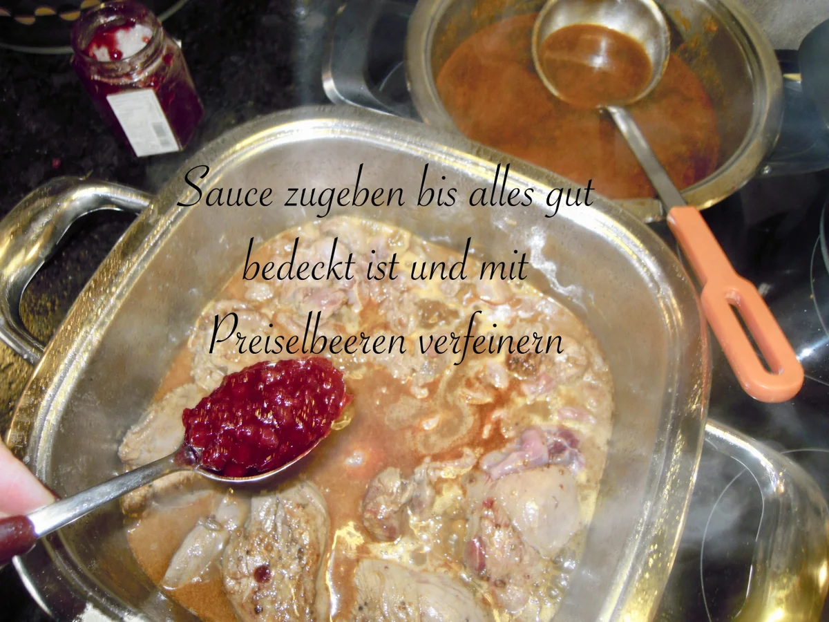 Rezept: Feldhase in feiner Orangensauce Bild Nr. 4828 Feldhase in feiner Orangensauce - Rezept - Bild Nr. 4828