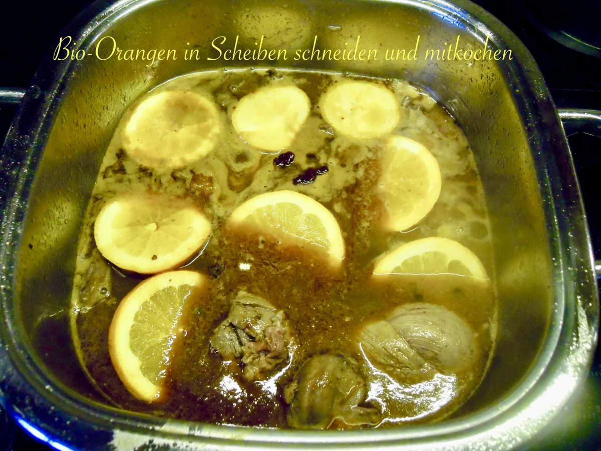 Rezept: Feldhase in feiner Orangensauce Bild Nr. 4830 Feldhase in feiner Orangensauce - Rezept - Bild Nr. 4830