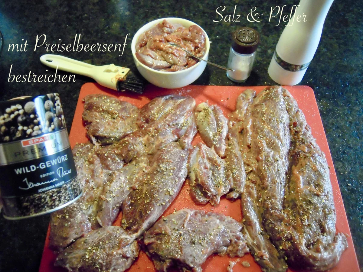 Rezept: Feldhase in feiner Orangensauce Bild Nr. 4839 Feldhase in feiner Orangensauce - Rezept - Bild Nr. 4839