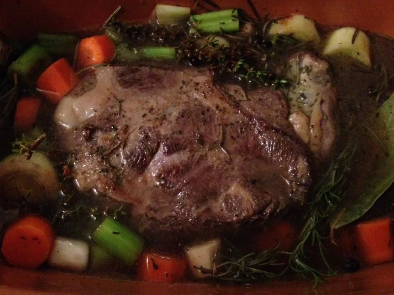 Rezept: Wildschweinbraten mit Rahmwirsing Bild Nr. 3 Wildschweinbraten mit Rahmwirsing - Rezept - Bild Nr. 3