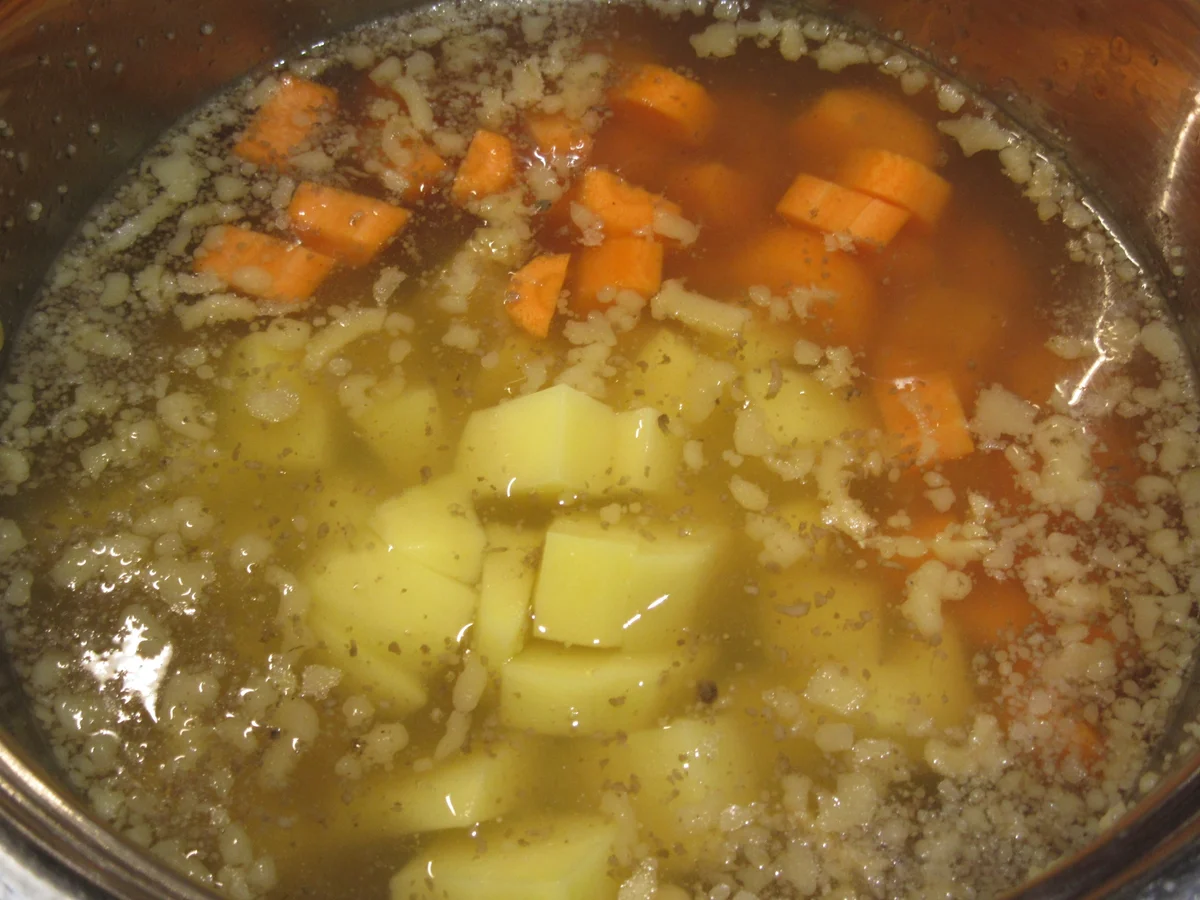 Fleisch: Tafelspitzschnitten mit sahnigem Bouillongemüse - Rezept - Bild Nr. 4822