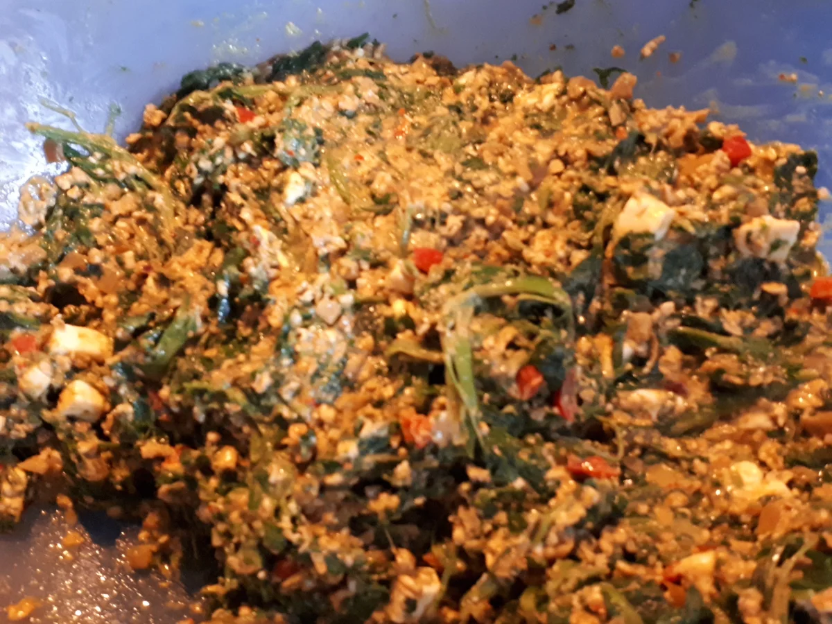 Rezept: Gemüsefrikadellen: Spinat-Feta Bild Nr. 4832 Gemüsefrikadellen: Spinat-Feta - Rezept - Bild Nr. 4832