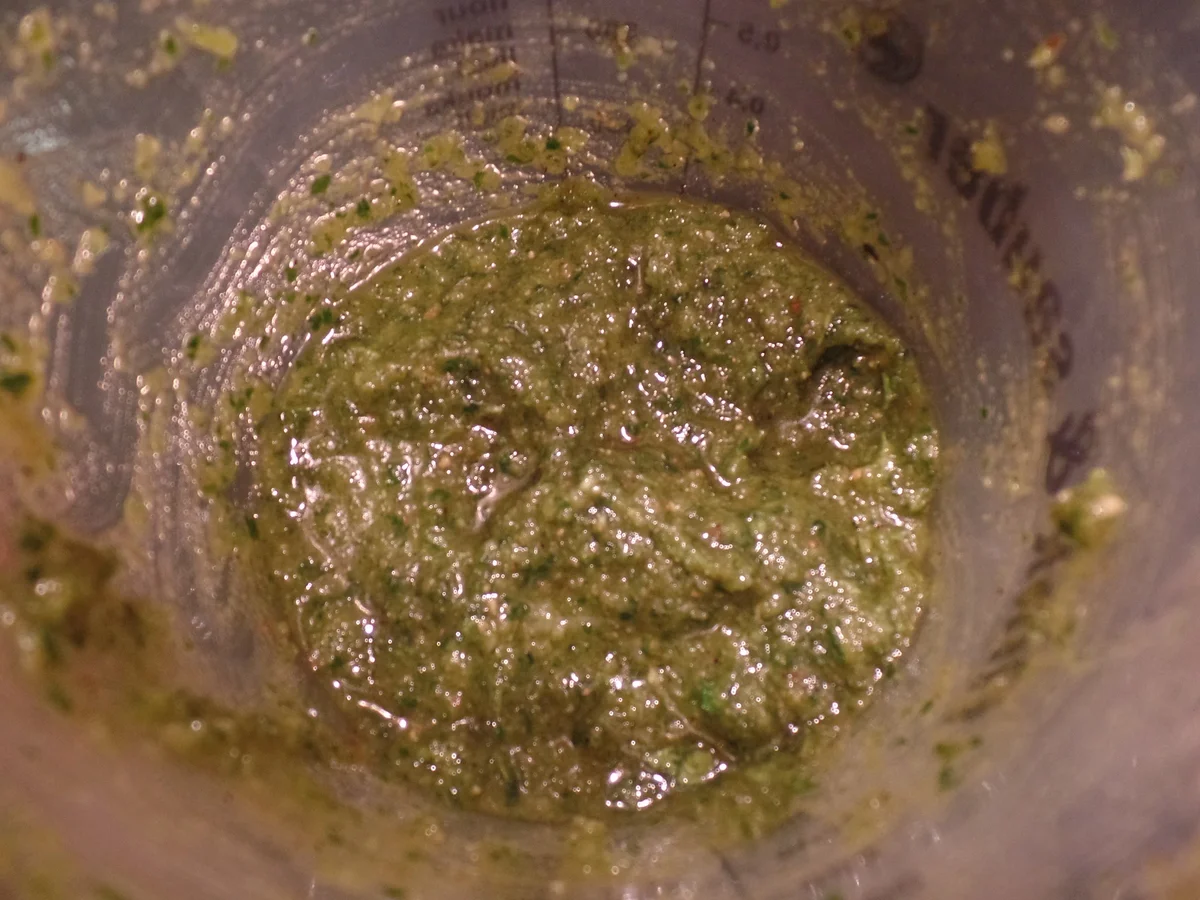 Rezept: Spaghetti mit Petersilien-Walnuss-Pesto Bild Nr. 4834 Spaghetti mit Petersilien-Walnuss-Pesto - Rezept - Bild Nr. 4834