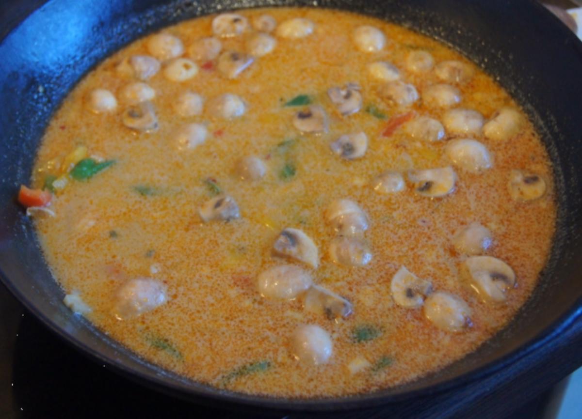 Tom Kha Gai Kokossuppe - Rezept - Bild Nr. 4839