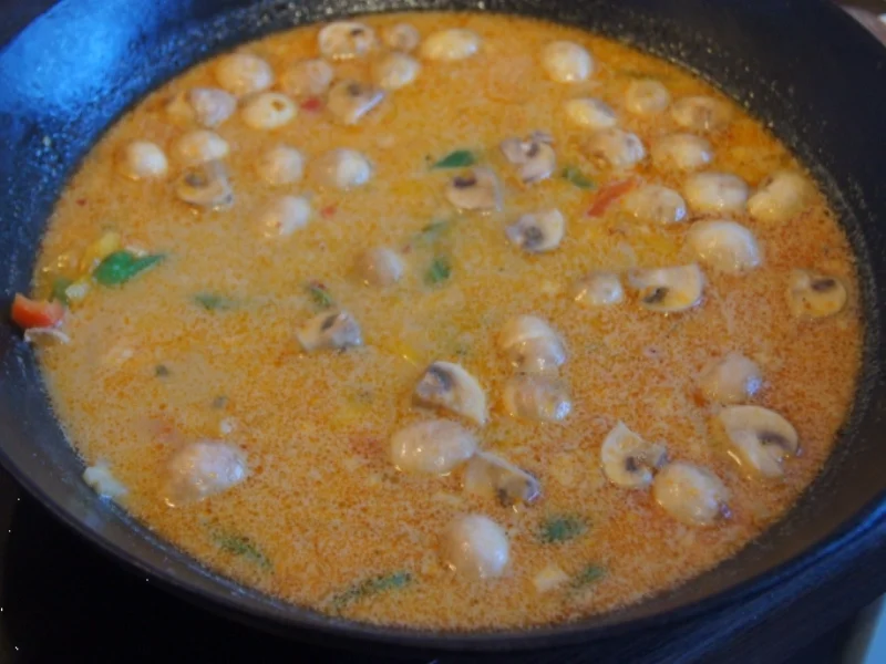 Tom Kha Gai Kokossuppe - Rezept - Bild Nr. 4839
