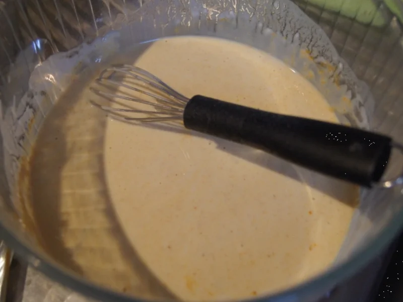 Rezept: Tempura mit Blumenkohlröschen, Champignons und Jogurt-Meerrettich-Dip Bild Nr. 4845 Tempura mit Blumenkohlröschen, Champignons und Jogurt-Meerrettich-Dip - Rezept - Bild Nr. 4845