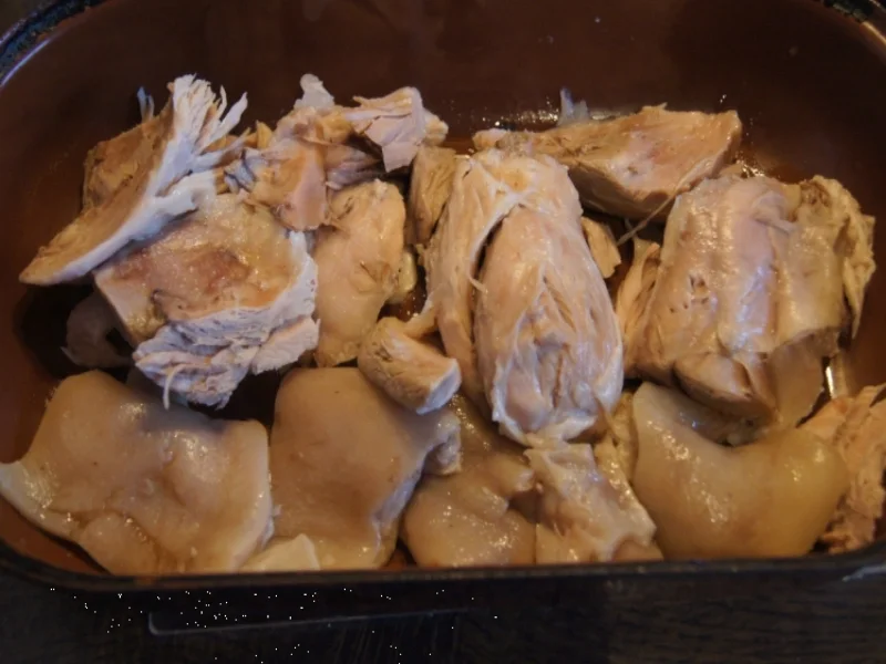 Eisbein mit Sahne-Apfel-Meerrettich und Bauernbrot - Rezept - Bild Nr. 7