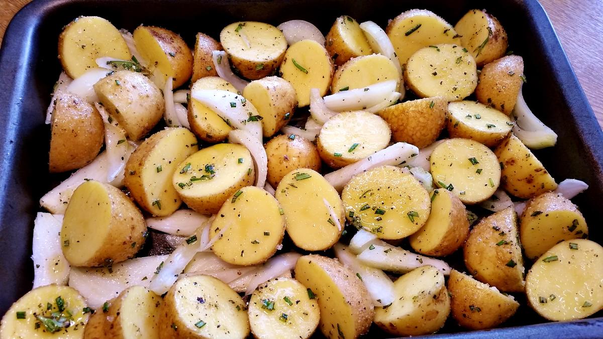 Rustikale Ofenkartoffeln  - Rezept - Bild Nr. 4861
