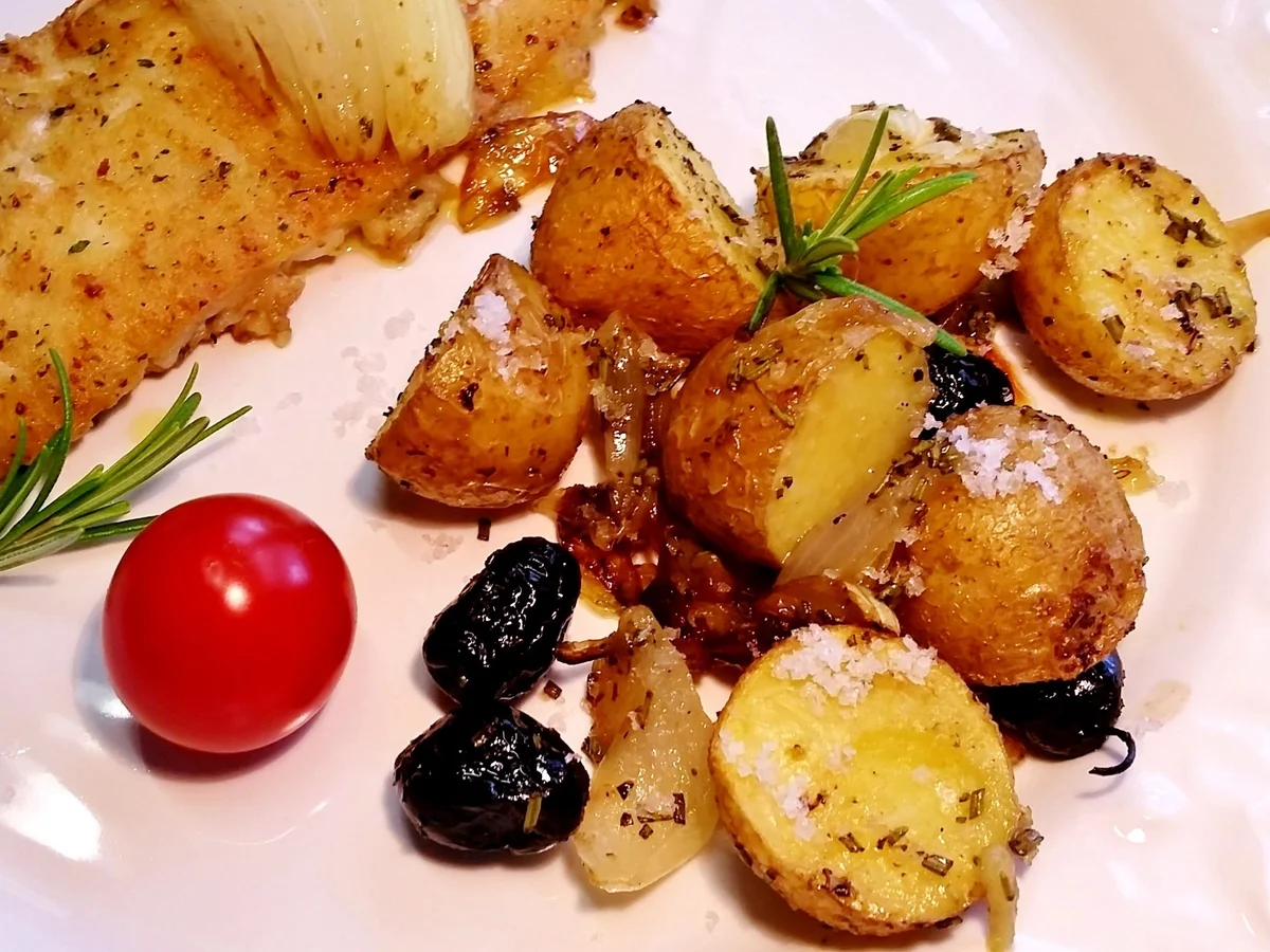 Rezept: Rustikale Ofenkartoffeln Bild Nr. 4862 Rustikale Ofenkartoffeln - Rezept - Bild Nr. 4862