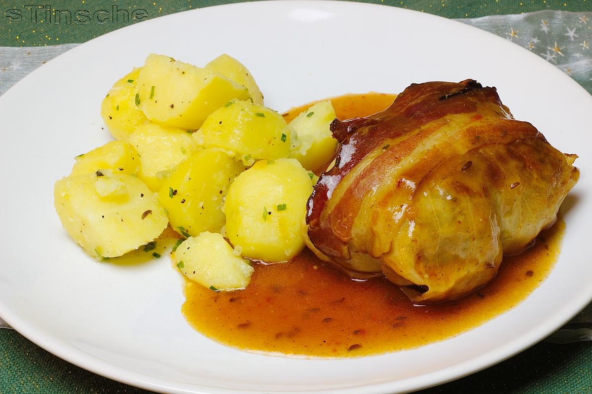 Zart-fluffige Kohlrouladen aus dem Backofen - Rezept - Bild Nr. 3