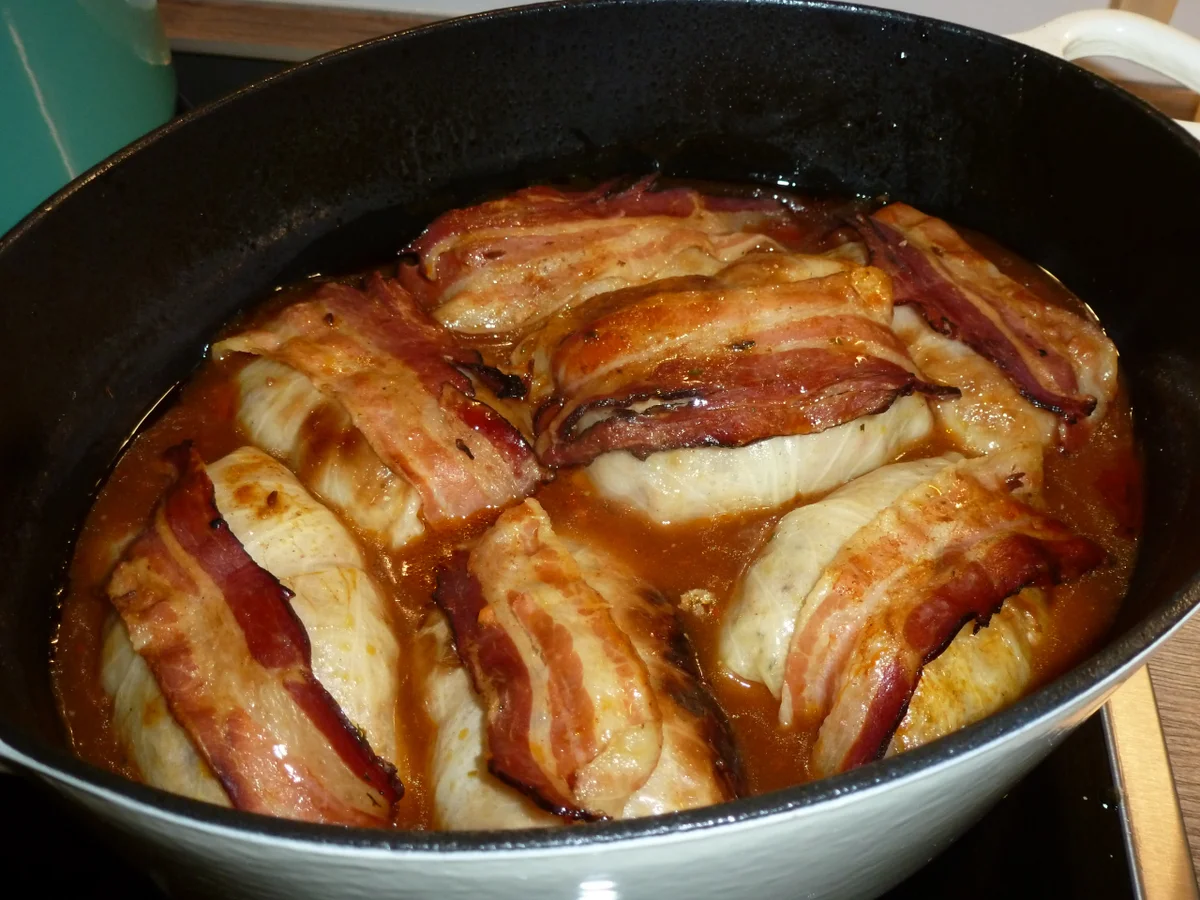 Rezept: Zart-fluffige Kohlrouladen aus dem Backofen Bild Nr. 4861 Zart-fluffige Kohlrouladen aus dem Backofen - Rezept - Bild Nr. 4861