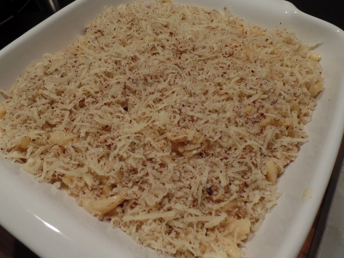 Chinakohl -Spätzle -Auflauf mit Nusskruste - Rezept - Bild Nr. 4871