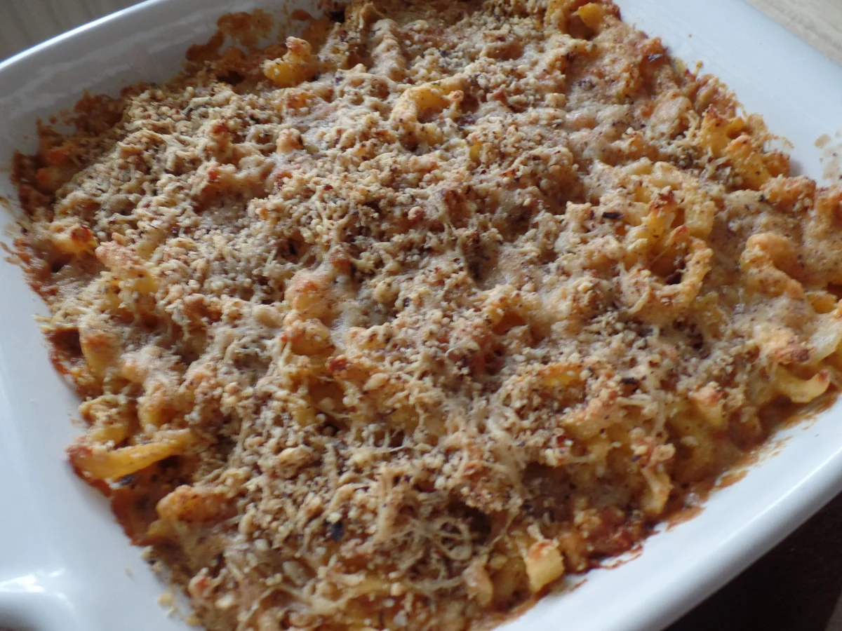 Chinakohl -Spätzle -Auflauf mit Nusskruste - Rezept - Bild Nr. 4872