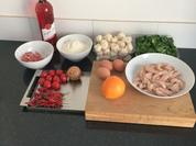 Geschnetzeltes mit Spätzle und Ackersalat - Rezept - Bild Nr. 4870