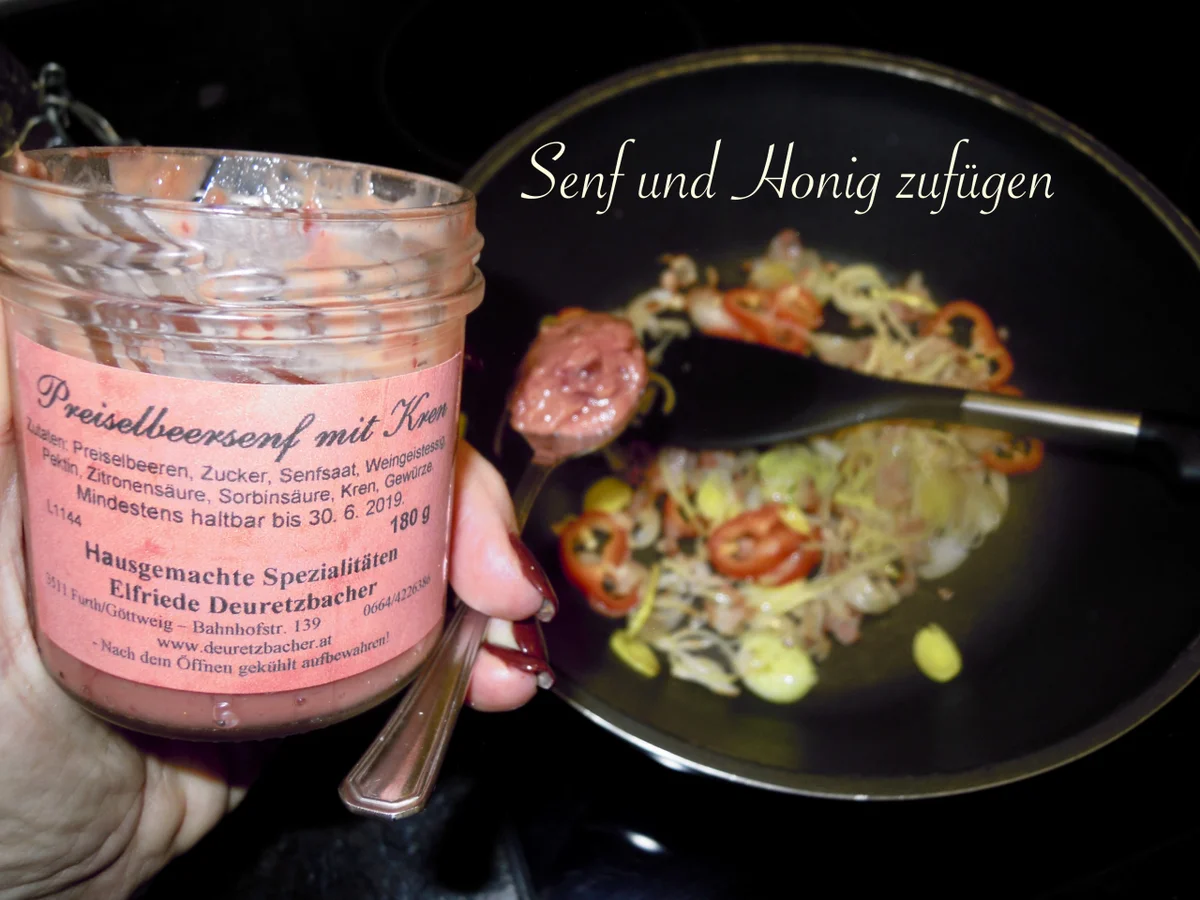 lauwarmer, glasierter Endiviensalat - Rezept - Bild Nr. 4913