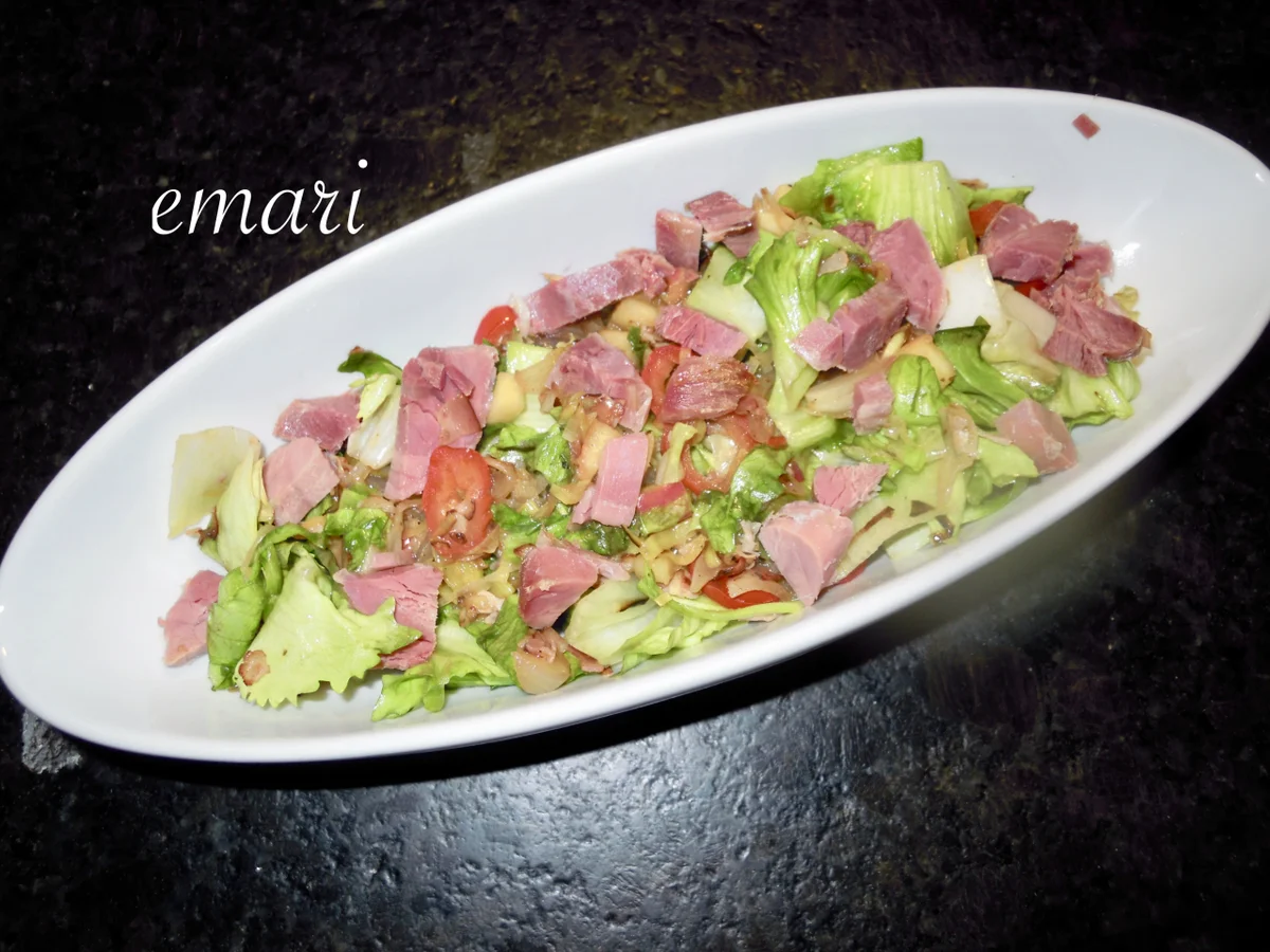 lauwarmer, glasierter Endiviensalat - Rezept - Bild Nr. 4917