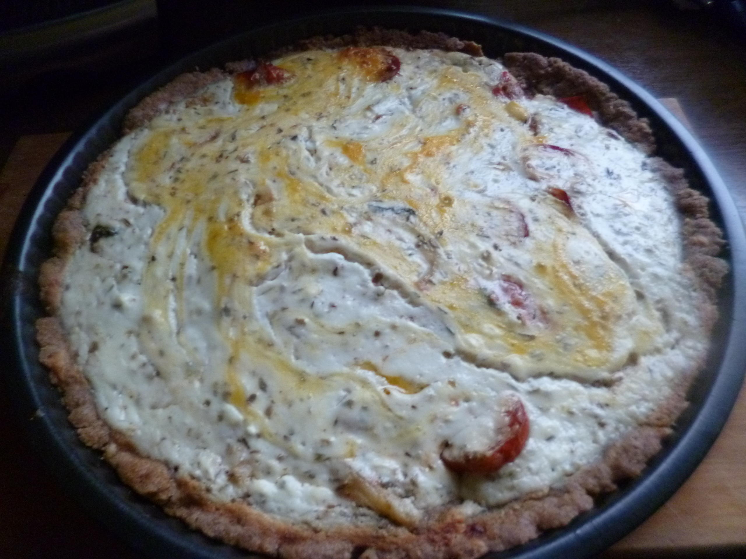 Bilder für Tomaten Zwiebel Quiche - Rezept