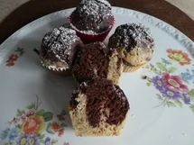 Rezept: Marmor-Haselnuss-Muffins Bild Nr. 2 Marmor-Haselnuss-Muffins - Rezept - Bild Nr. 2