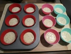 Rezept: Marmor-Haselnuss-Muffins Bild Nr. 3 Marmor-Haselnuss-Muffins - Rezept - Bild Nr. 3