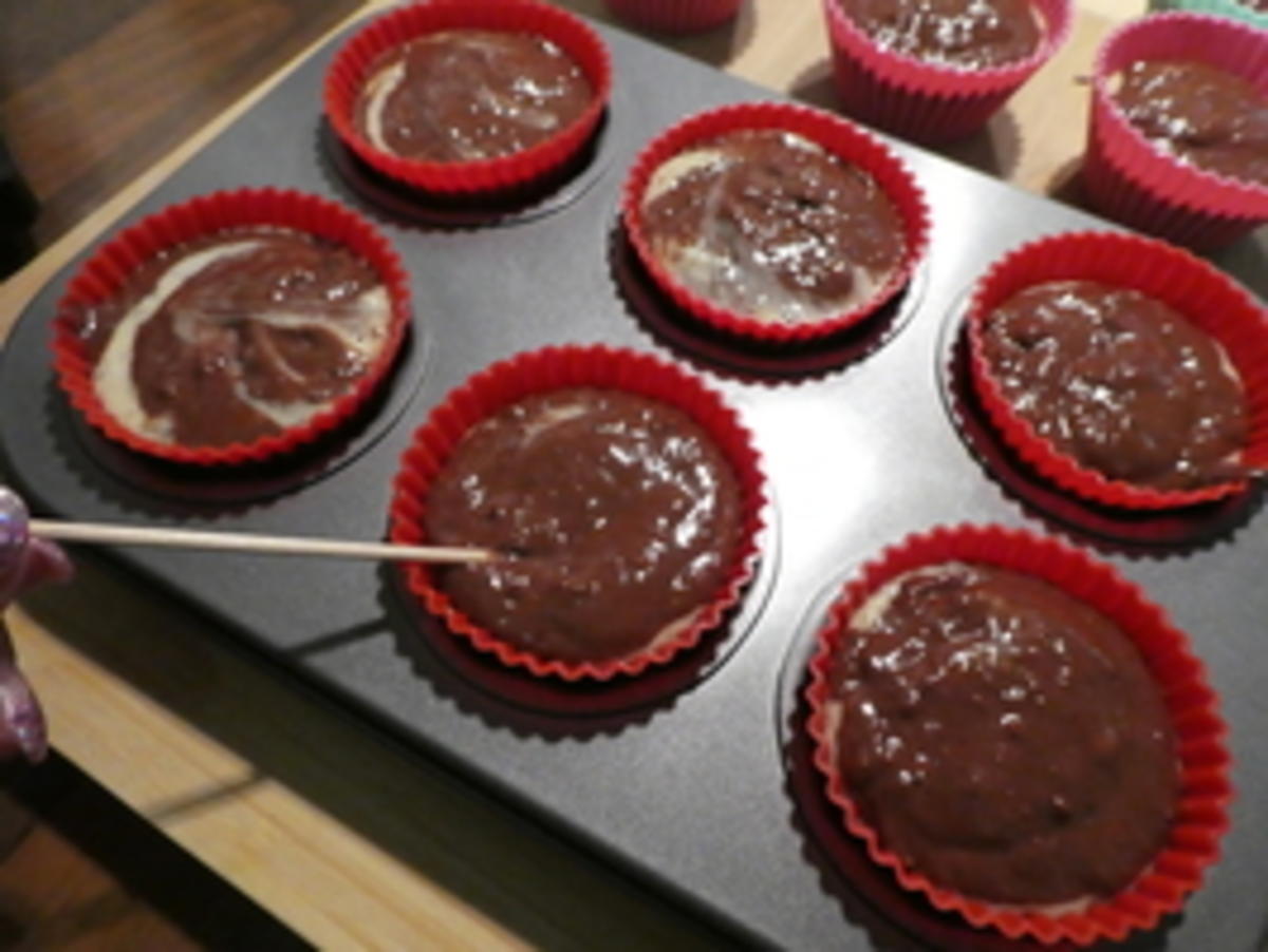 Marmor-Haselnuss-Muffins - Rezept - Bild Nr. 4