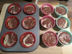 Rezept: Marmor-Haselnuss-Muffins Bild Nr. 5 Marmor-Haselnuss-Muffins - Rezept - Bild Nr. 5