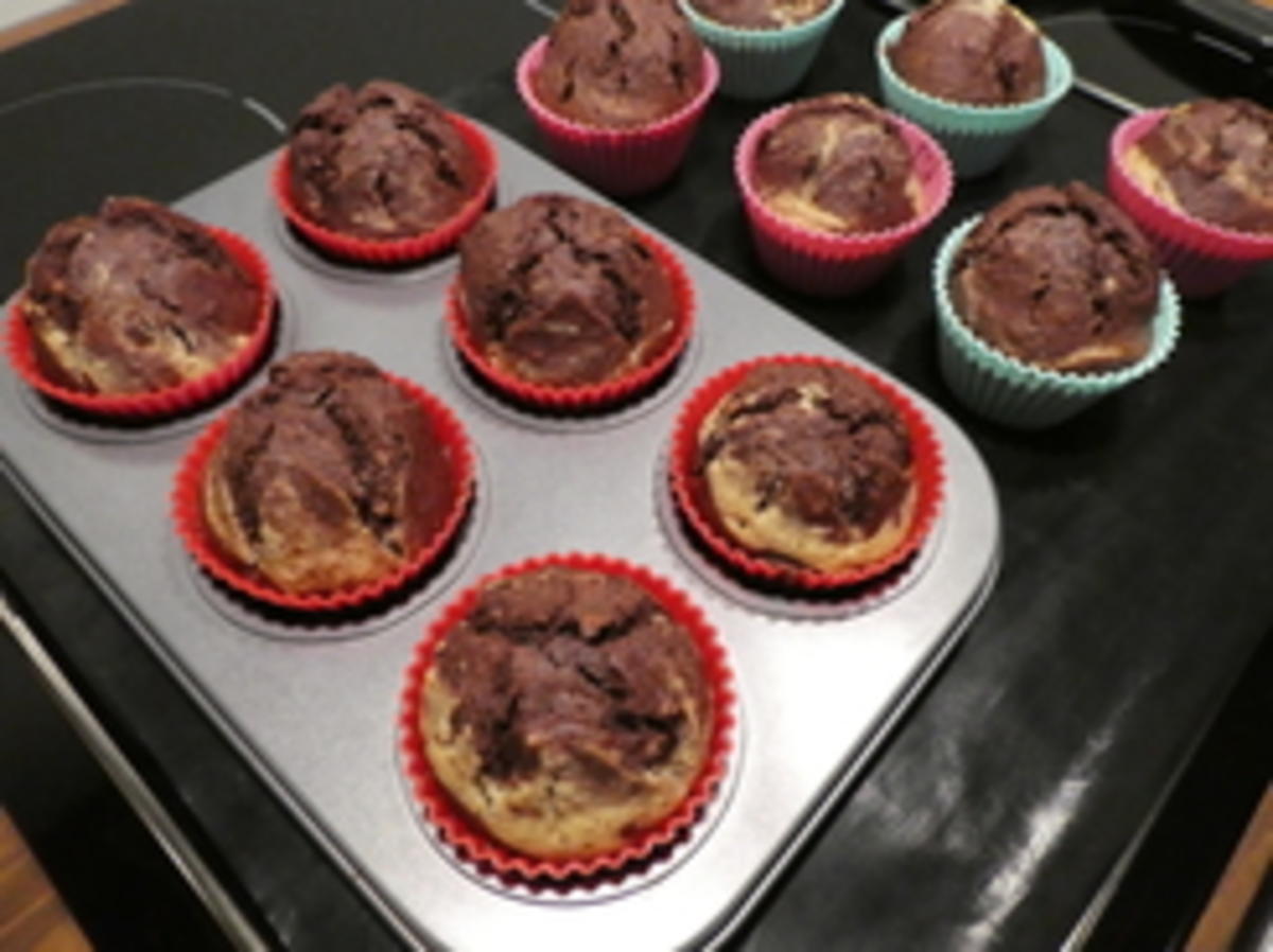 Marmor-Haselnuss-Muffins - Rezept - Bild Nr. 6