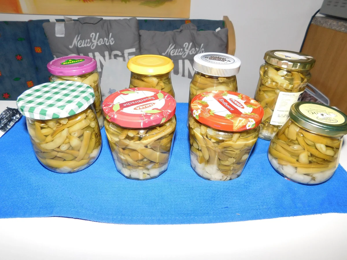 Saure Bohnen eingeweckt - Rezept - Bild Nr. 5
