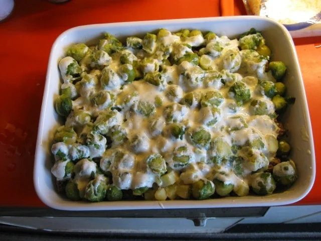 Rezept: Rosenkohl Auflauf mit Hackfleisch Bild Nr. 10 Rosenkohl Auflauf mit Hackfleisch - Rezept - Bild Nr. 10