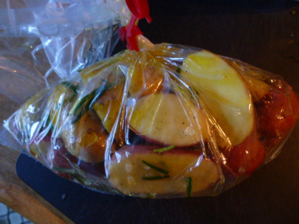 Rosmarinkartoffeln aus dem Ofen und mariniert - Rezept - Bild Nr. 3
