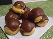 Profiteroles mit Crème patissière - Rezept - Bild Nr. 4931