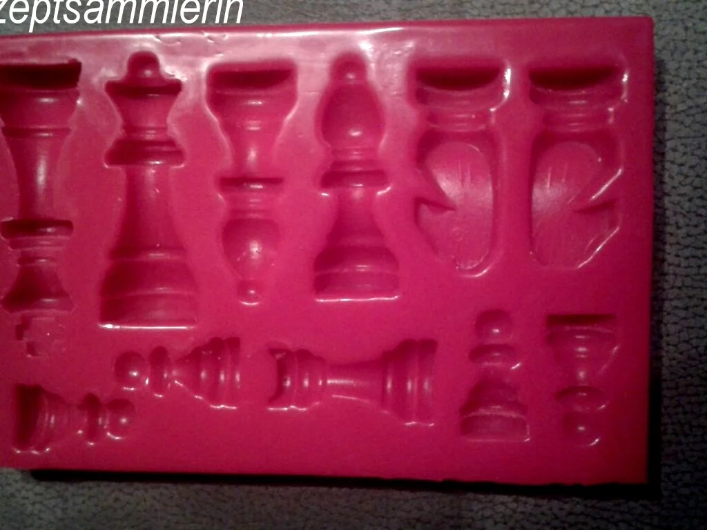 FONDANT:   SCHACH ~ Partie mal anders - Rezept - Bild Nr. 4932