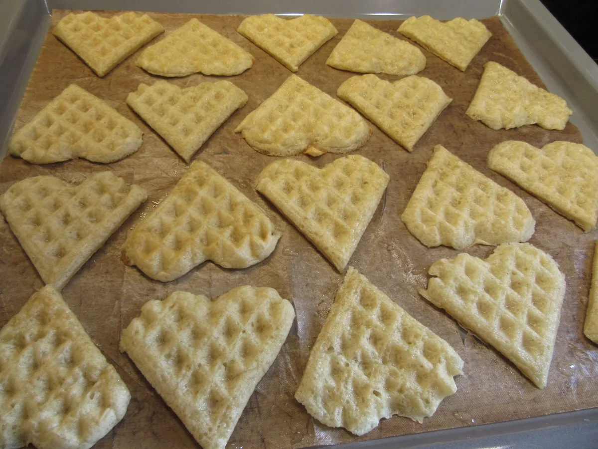 Pikantes Backen: Laugenwaffeln gefüllt - Rezept - Bild Nr. 4955