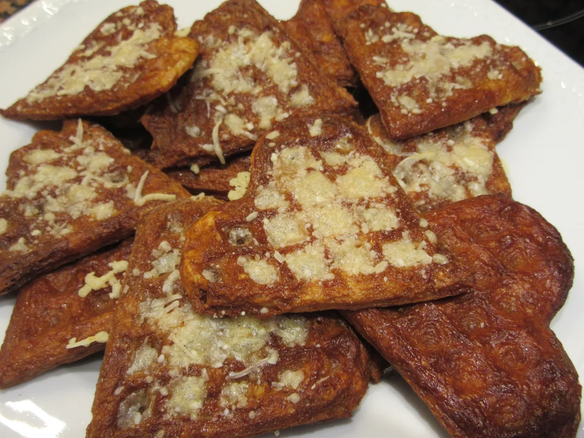 Pikantes Backen: Laugenwaffeln gefüllt - Rezept - Bild Nr. 4957