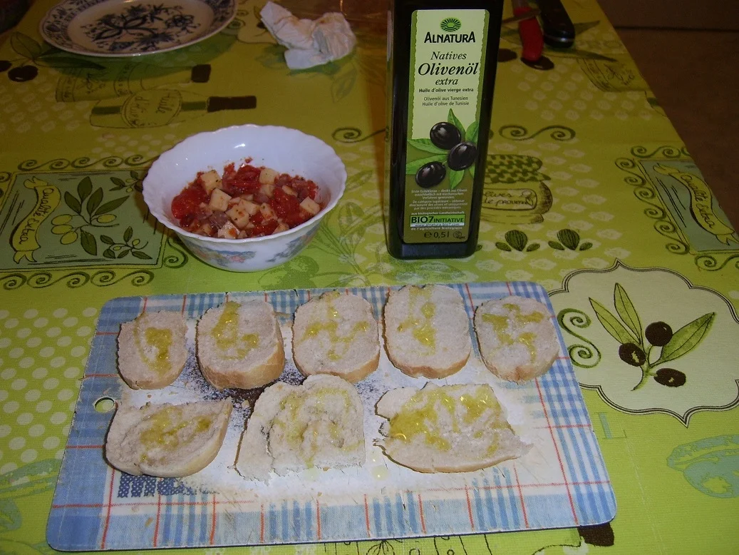 Bruschetta bunt - Rezept - Bild Nr. 4935