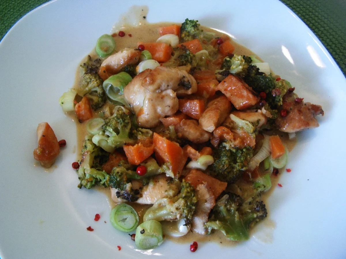 Rezept: Süßkartoffelpfanne Bild Nr. 4934 Süßkartoffelpfanne - Rezept - Bild Nr. 4934