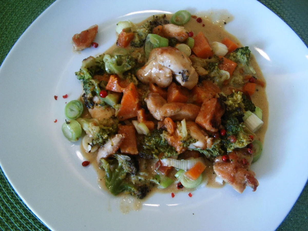 Rezept: Süßkartoffelpfanne Bild Nr. 4942 Süßkartoffelpfanne - Rezept - Bild Nr. 4942