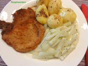 Gemüse:   helle KOHLRABI in Sahnesauce - Rezept - Bild Nr. 4933