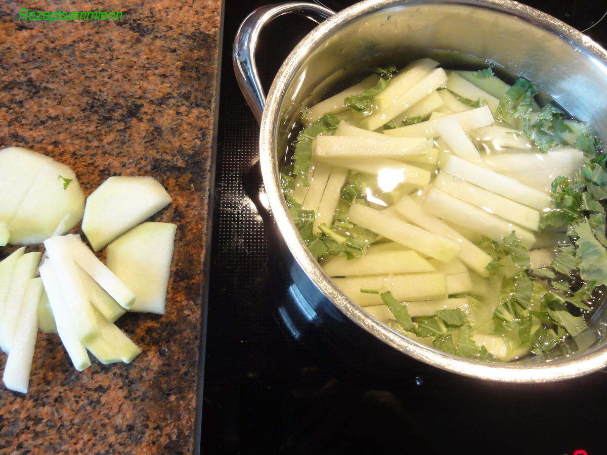 Gemüse: helle KOHLRABI in Sahnesauce - einfach - von Rezeptsammlerin Gemüse: helle KOHLRABI in Sahnesauce - einfach - von Rezeptsammlerin