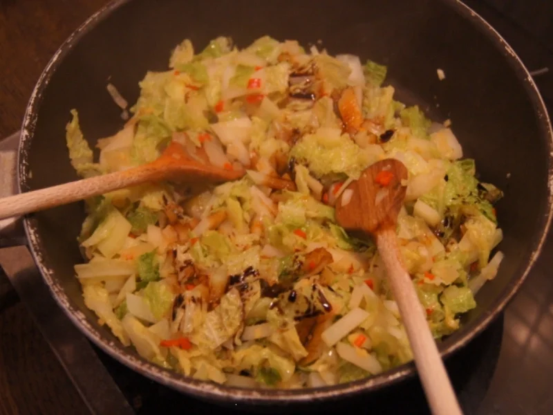 Rezept: Omelett mit Kohlrabi und Wirsing Bild Nr. 4934 Omelett mit Kohlrabi und Wirsing - Rezept - Bild Nr. 4934