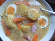 Rezept: Eier in Senfsauce mit Salzkartoffeln Bild Nr. 2 Eier in Senfsauce mit Salzkartoffeln - Rezept - Bild Nr. 2