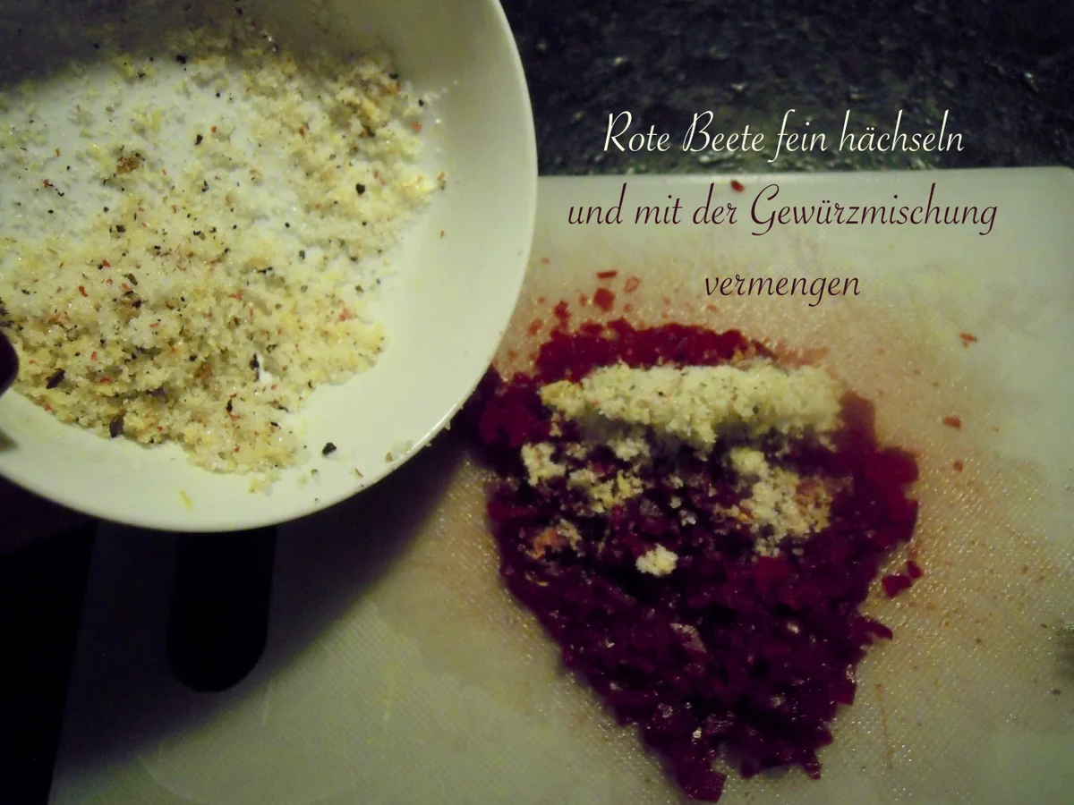 Rezept: frischer Saibling - mit Roter Beete gebeizt Bild Nr. 4944 frischer Saibling - mit Roter Beete gebeizt - Rezept - Bild Nr. 4944