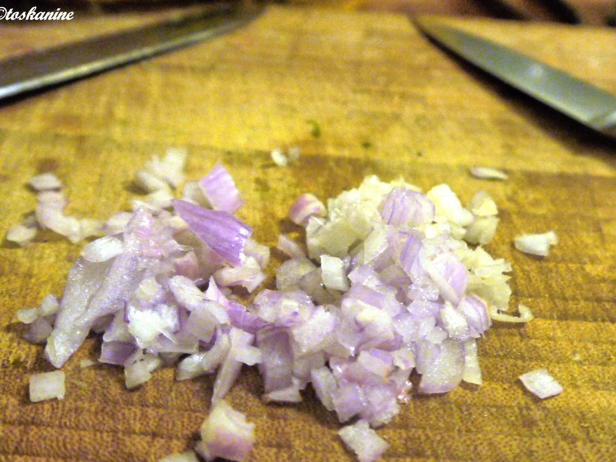 Kartoffelpüree mit Apfel-Speck-Topping - Rezept - Bild Nr. 5