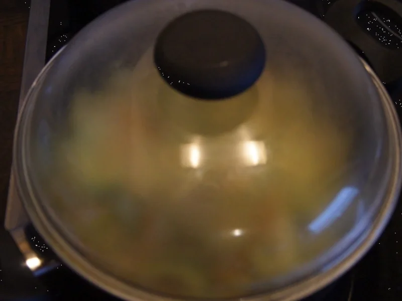 Kabeljaufilet mit Gurkengemüse und Drillingen - Rezept - Bild Nr. 4952