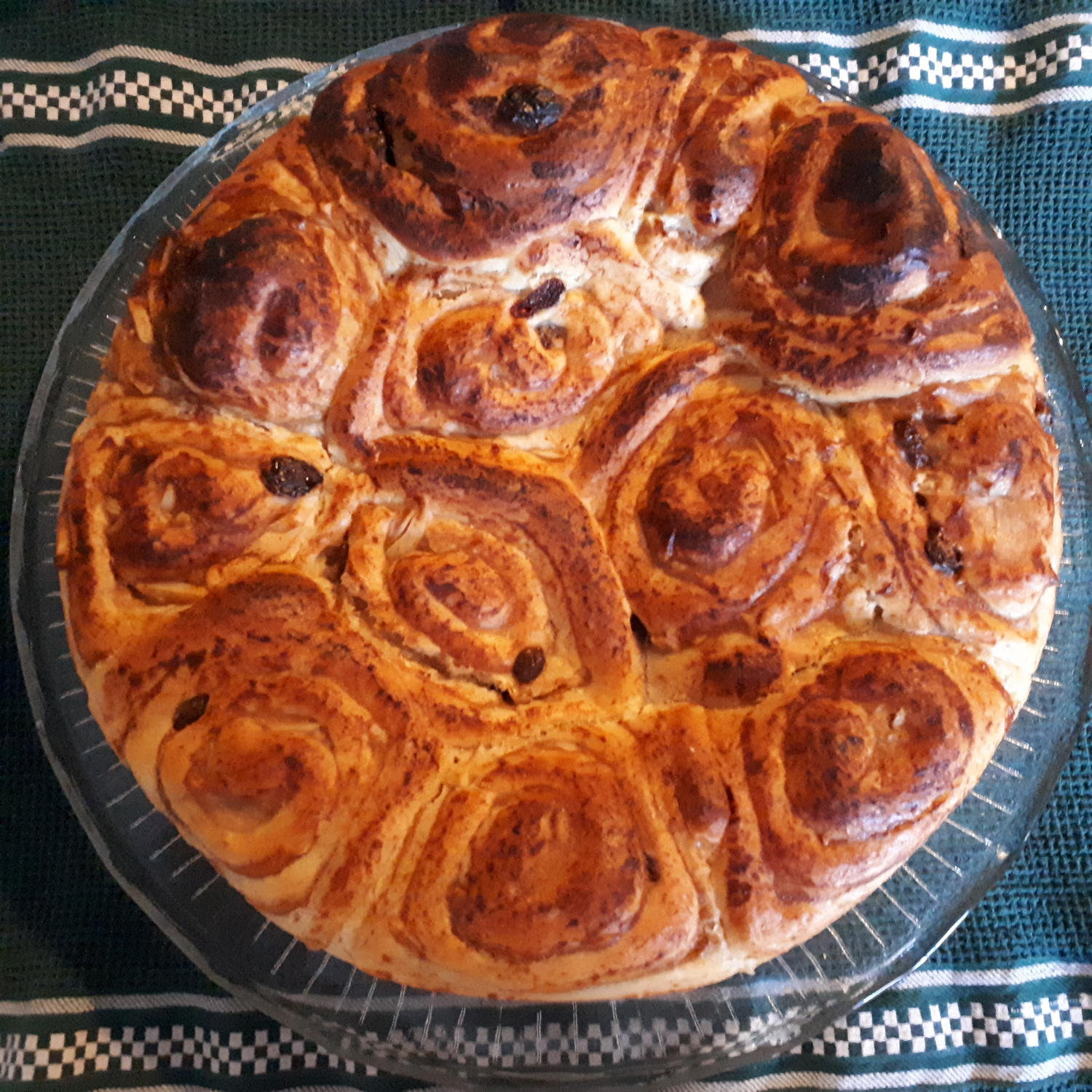 Rosenkuchen Hefeteig mit Joghurt - Rezept mit Bild - kochbar.de