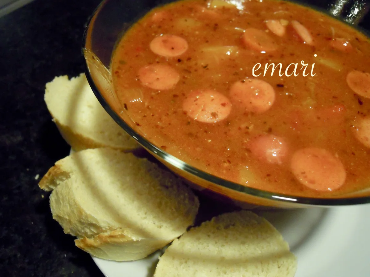 Rezept: kräftige Gulaschsuppe Bild Nr. 2 kräftige Gulaschsuppe - Rezept - Bild Nr. 2